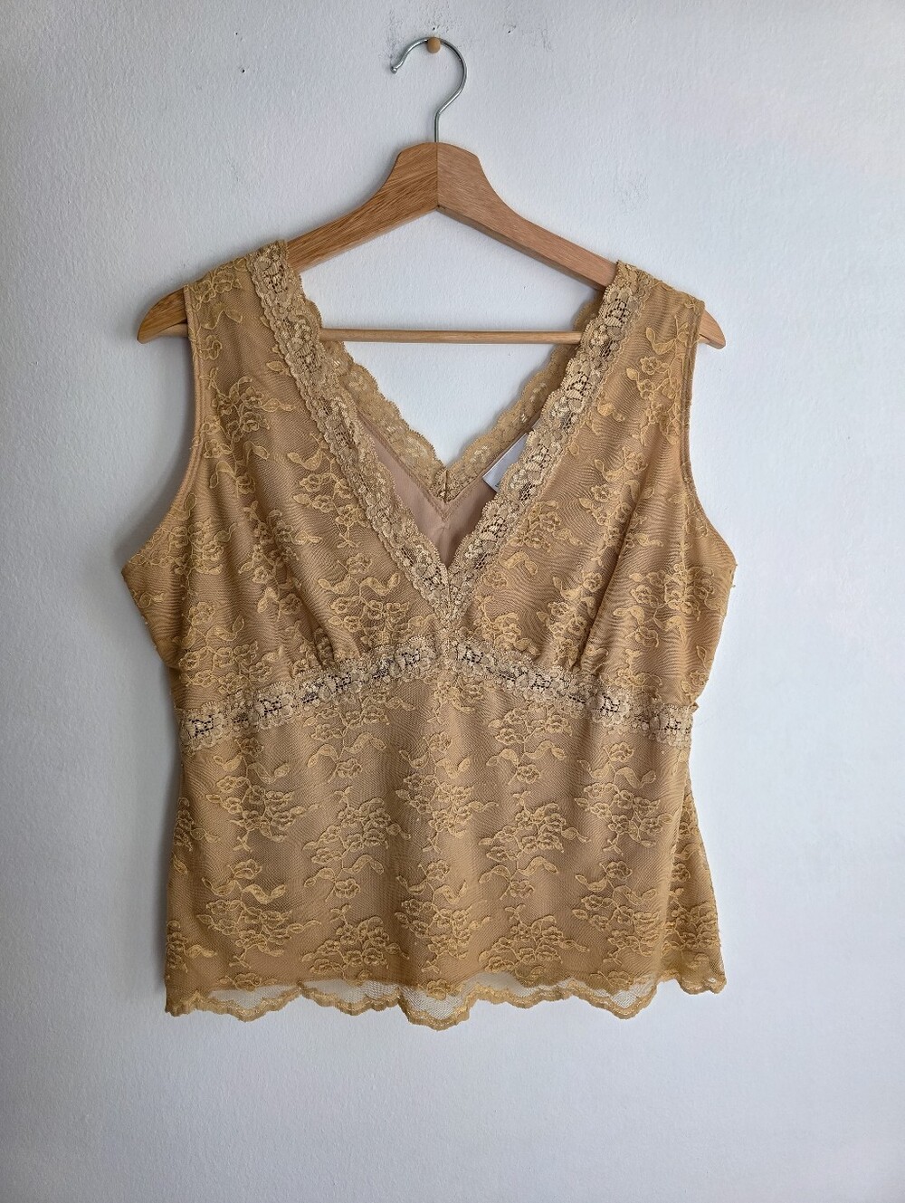 Vintage Y2K Worthington Romantic Lace Tank